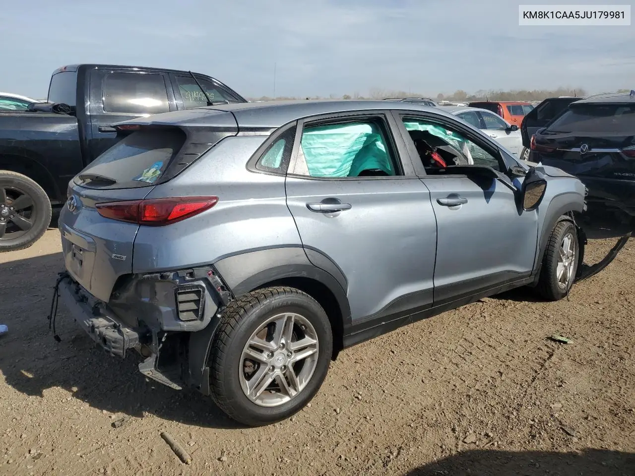 KM8K1CAA5JU179981 2018 Hyundai Kona Se