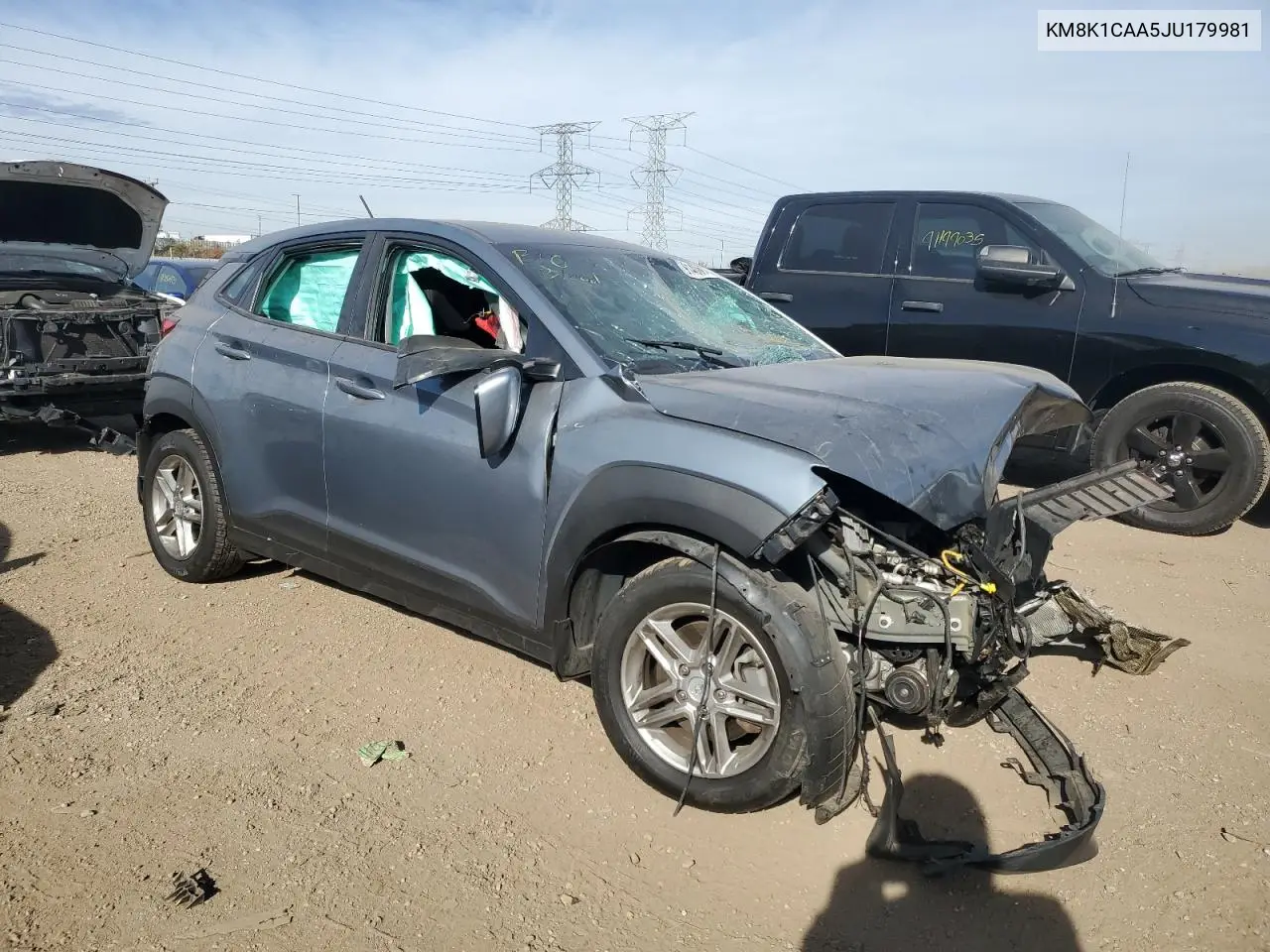 KM8K1CAA5JU179981 2018 Hyundai Kona Se