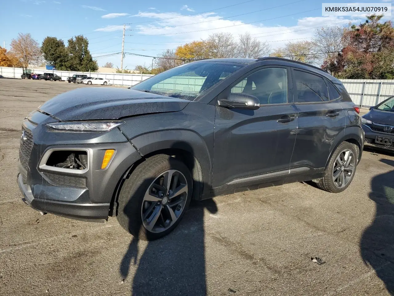 KM8K53A54JU070919 2018 Hyundai Kona Ultimate