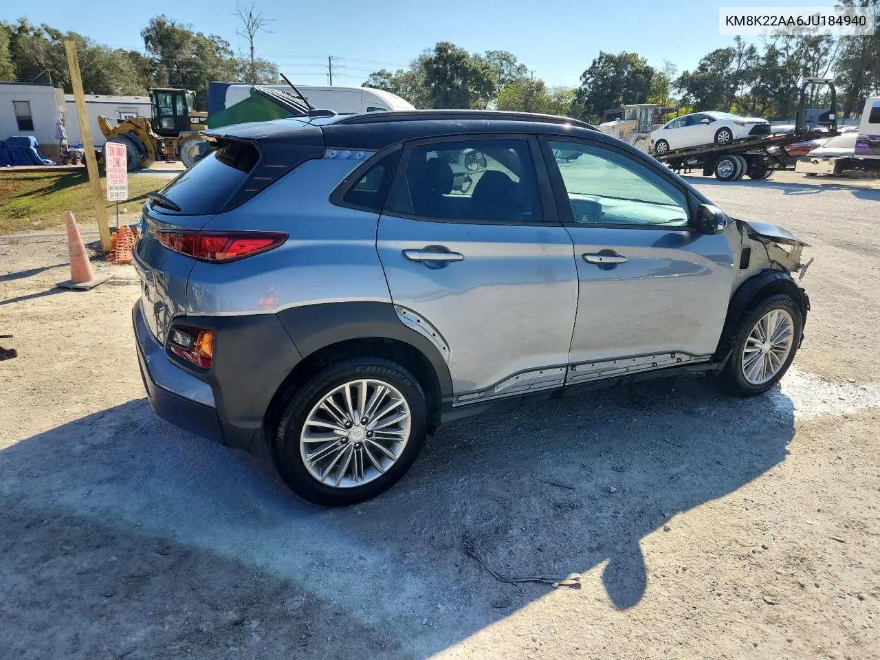 KM8K22AA6JU184940 2018 Hyundai Kona Sel