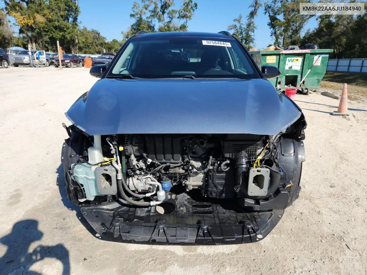 KM8K22AA6JU184940 2018 Hyundai Kona Sel