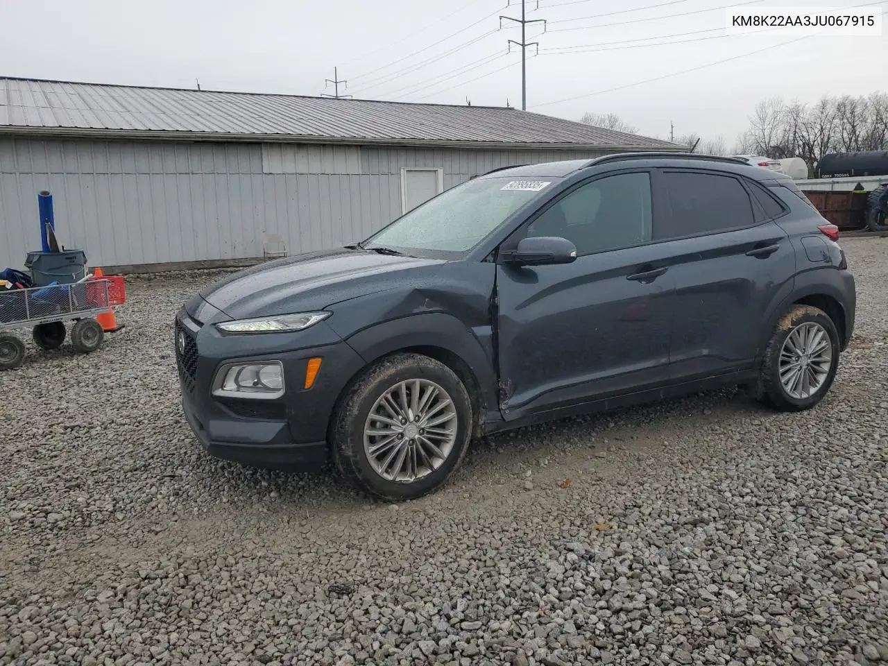 KM8K22AA3JU067915 2018 Hyundai Kona Sel