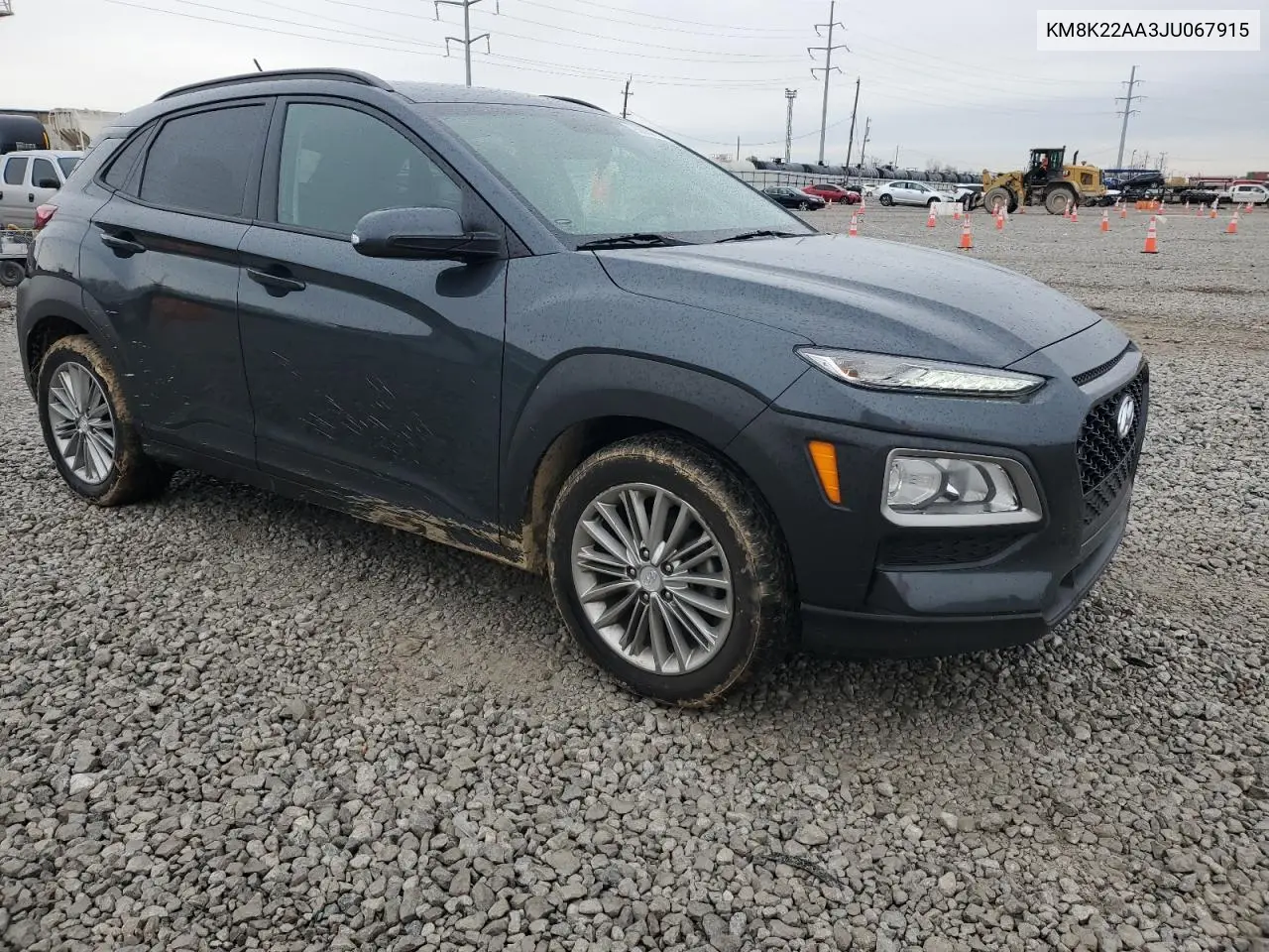 KM8K22AA3JU067915 2018 Hyundai Kona Sel