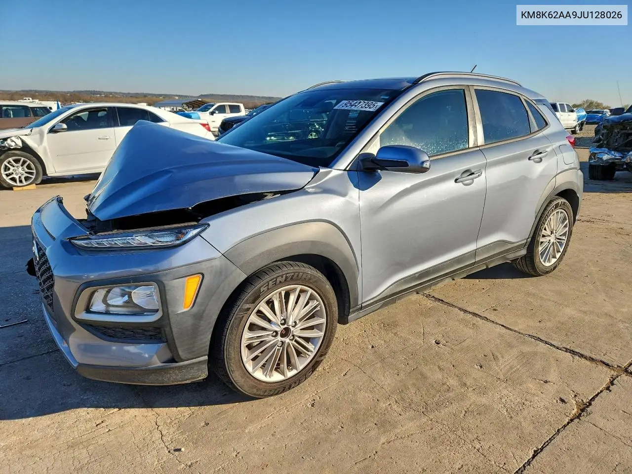 KM8K62AA9JU128026 2018 Hyundai Kona Sel