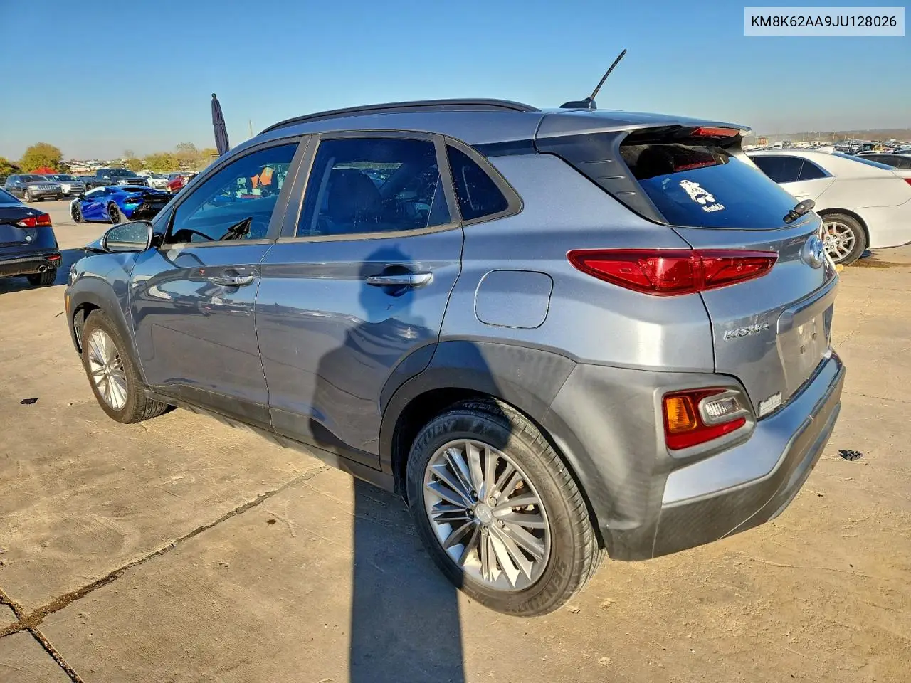 KM8K62AA9JU128026 2018 Hyundai Kona Sel