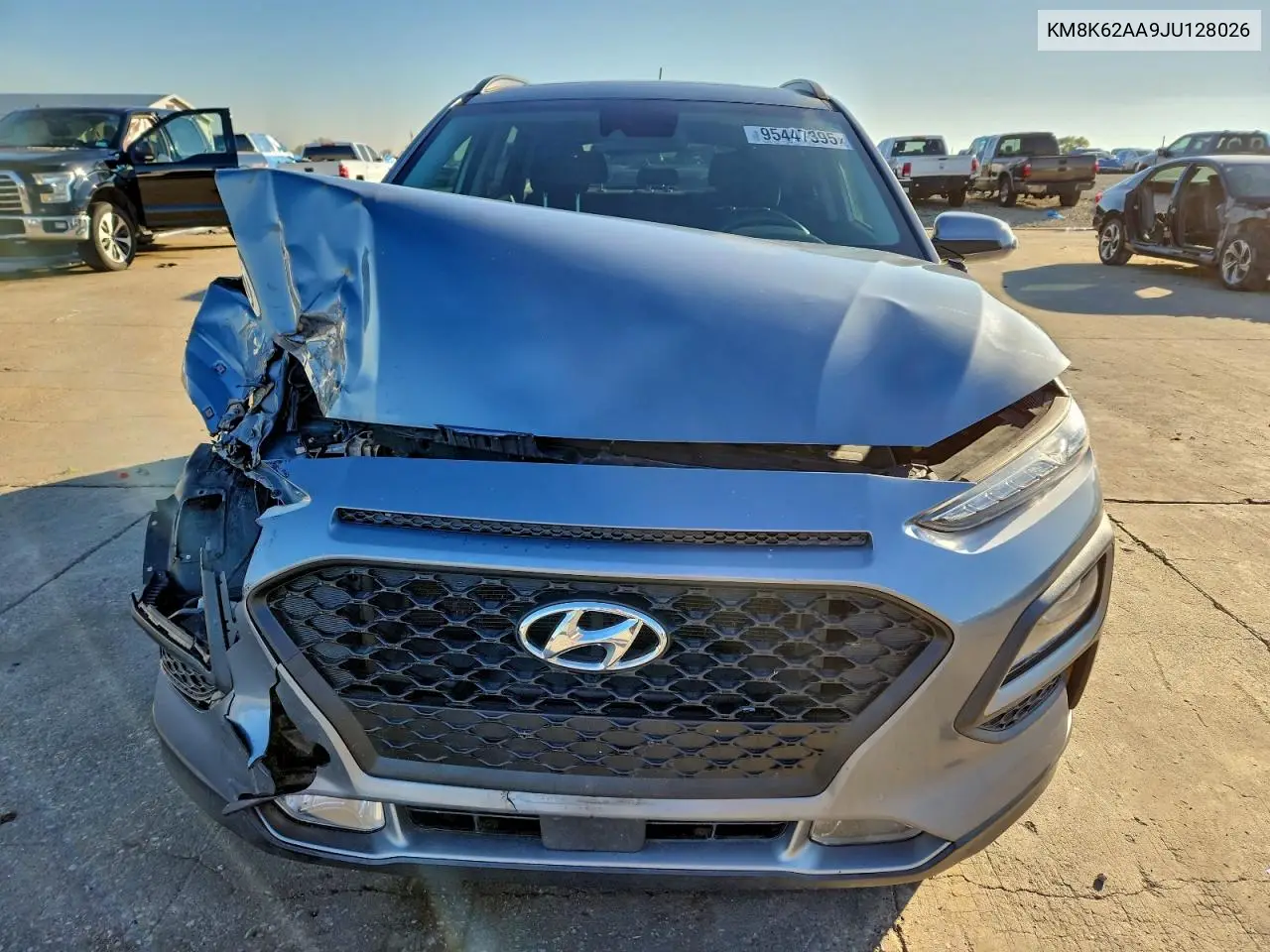 KM8K62AA9JU128026 2018 Hyundai Kona Sel