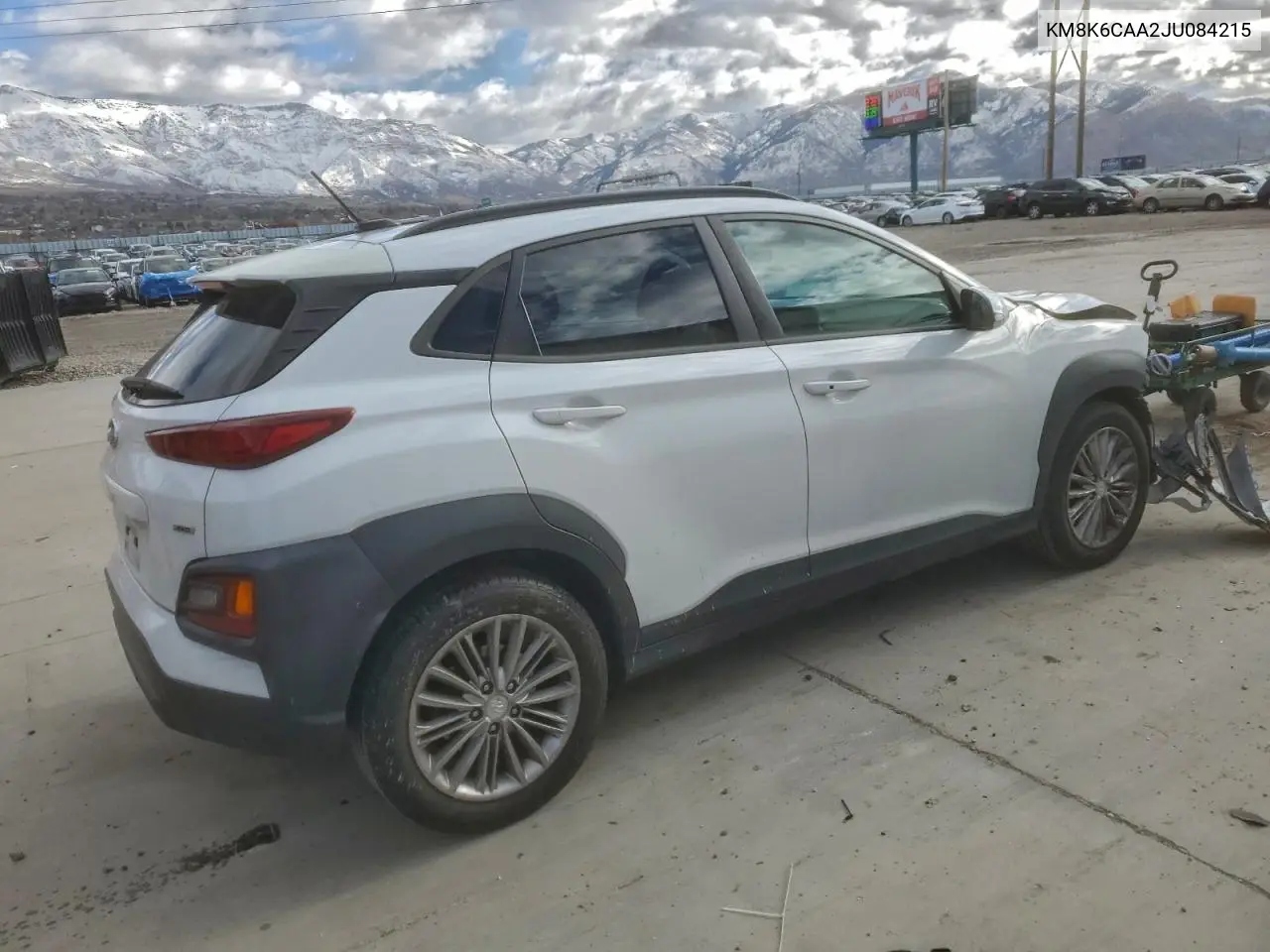 KM8K6CAA2JU084215 2018 Hyundai Kona Sel