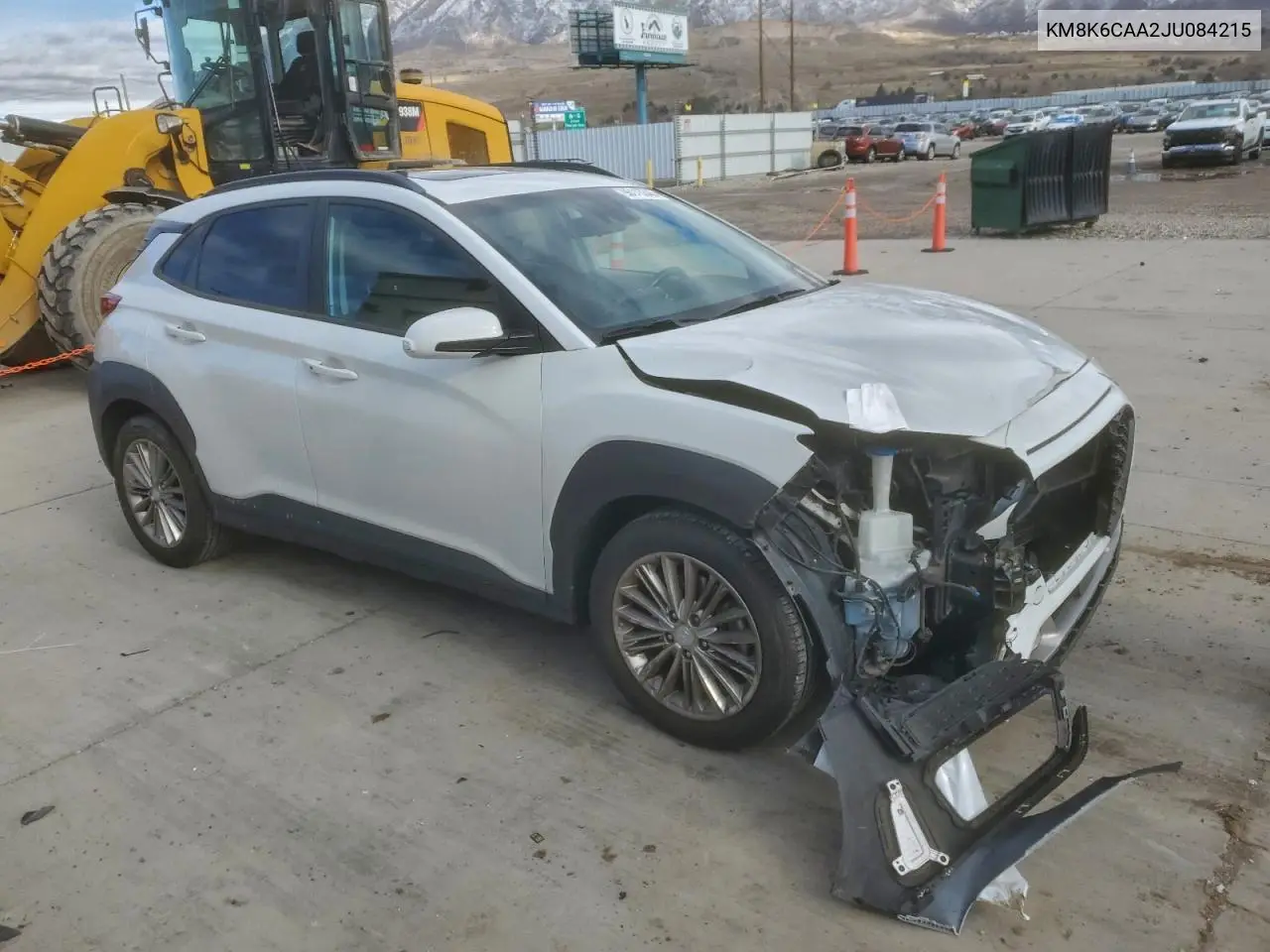 KM8K6CAA2JU084215 2018 Hyundai Kona Sel