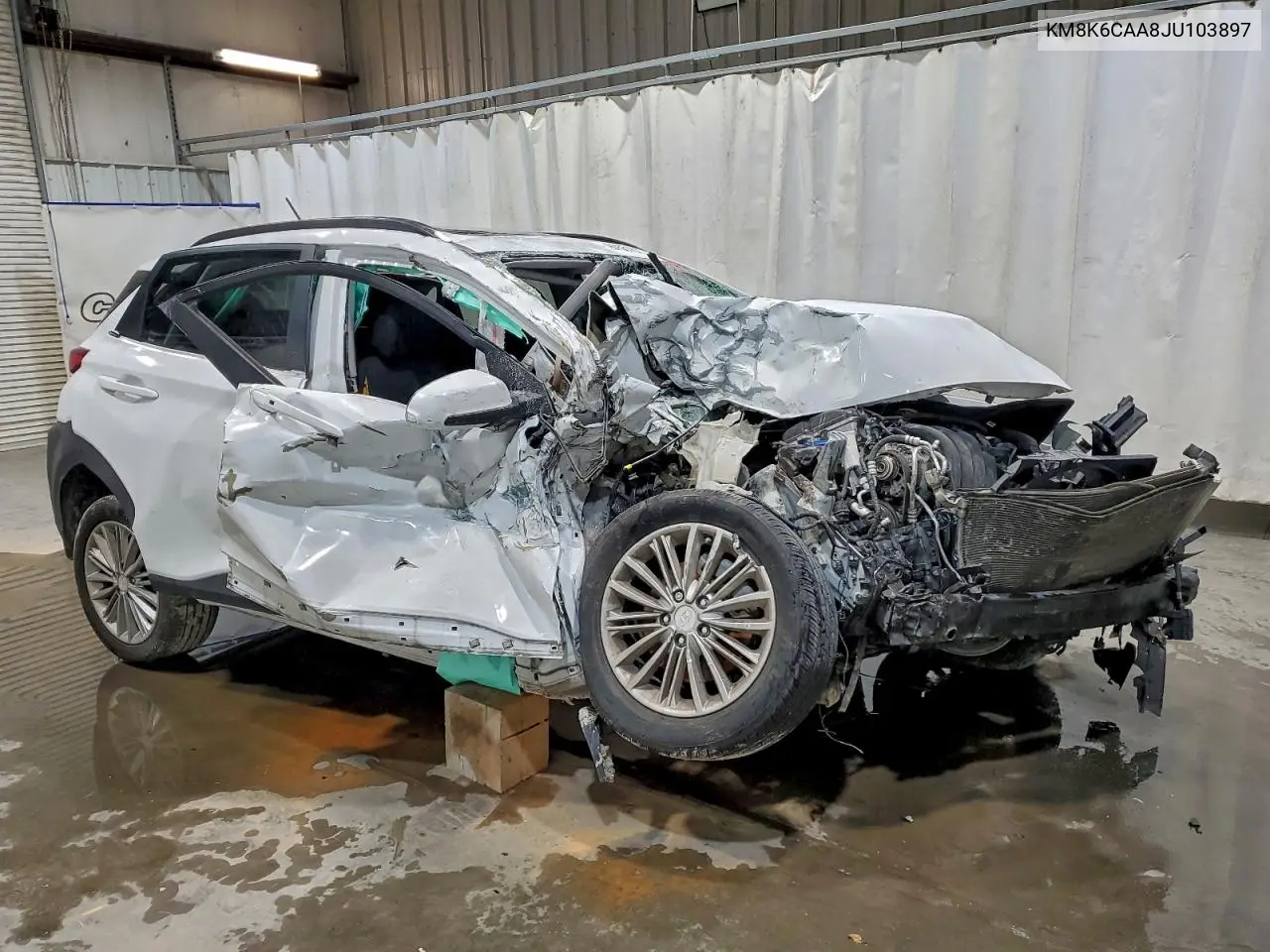 KM8K6CAA8JU103897 2018 Hyundai Kona Sel