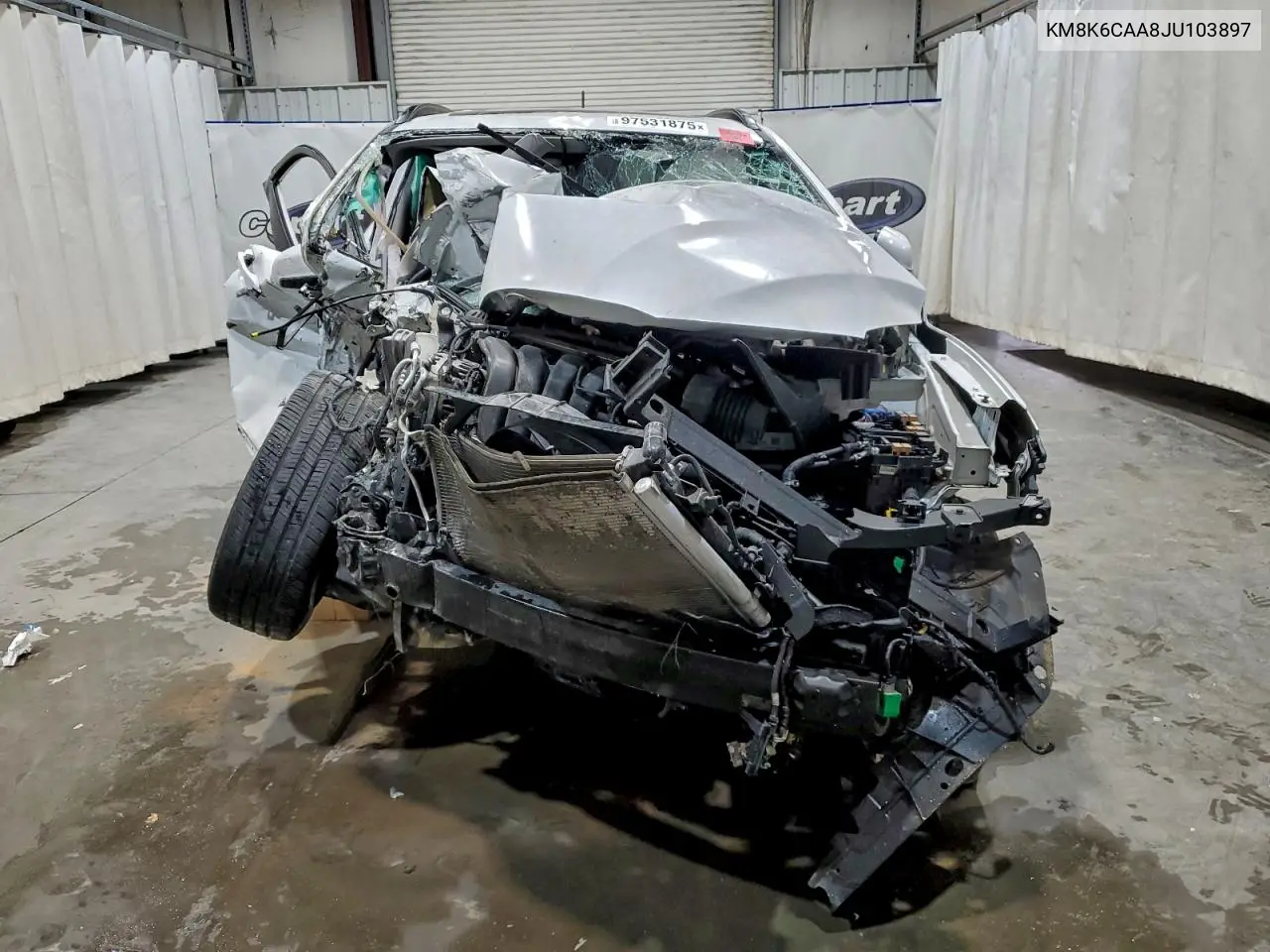 KM8K6CAA8JU103897 2018 Hyundai Kona Sel