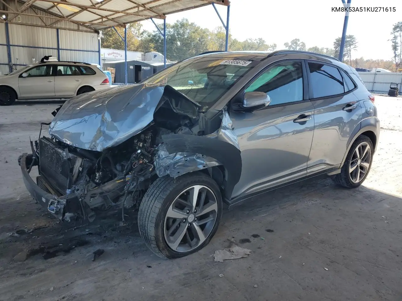 KM8K53A51KU271615 2019 Hyundai Kona Ultimate