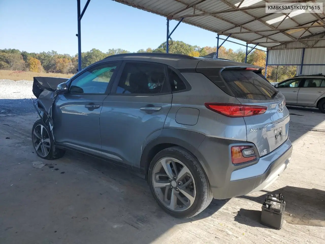 KM8K53A51KU271615 2019 Hyundai Kona Ultimate