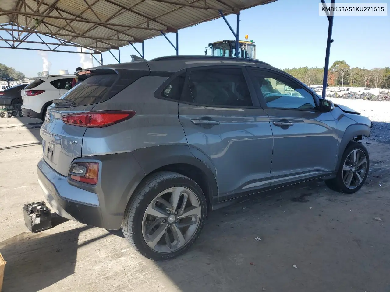 KM8K53A51KU271615 2019 Hyundai Kona Ultimate