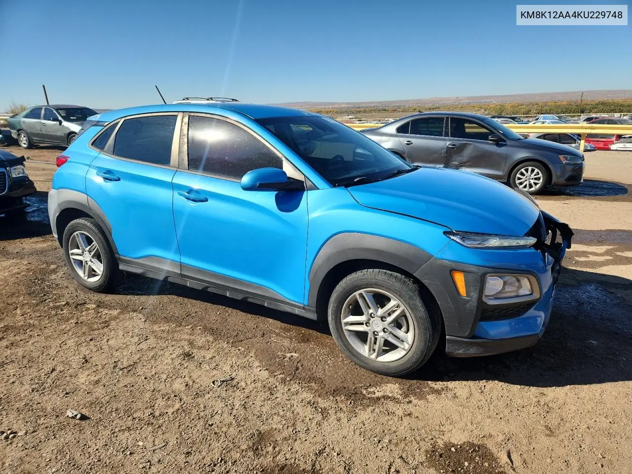KM8K12AA4KU229748 2019 Hyundai Kona Se