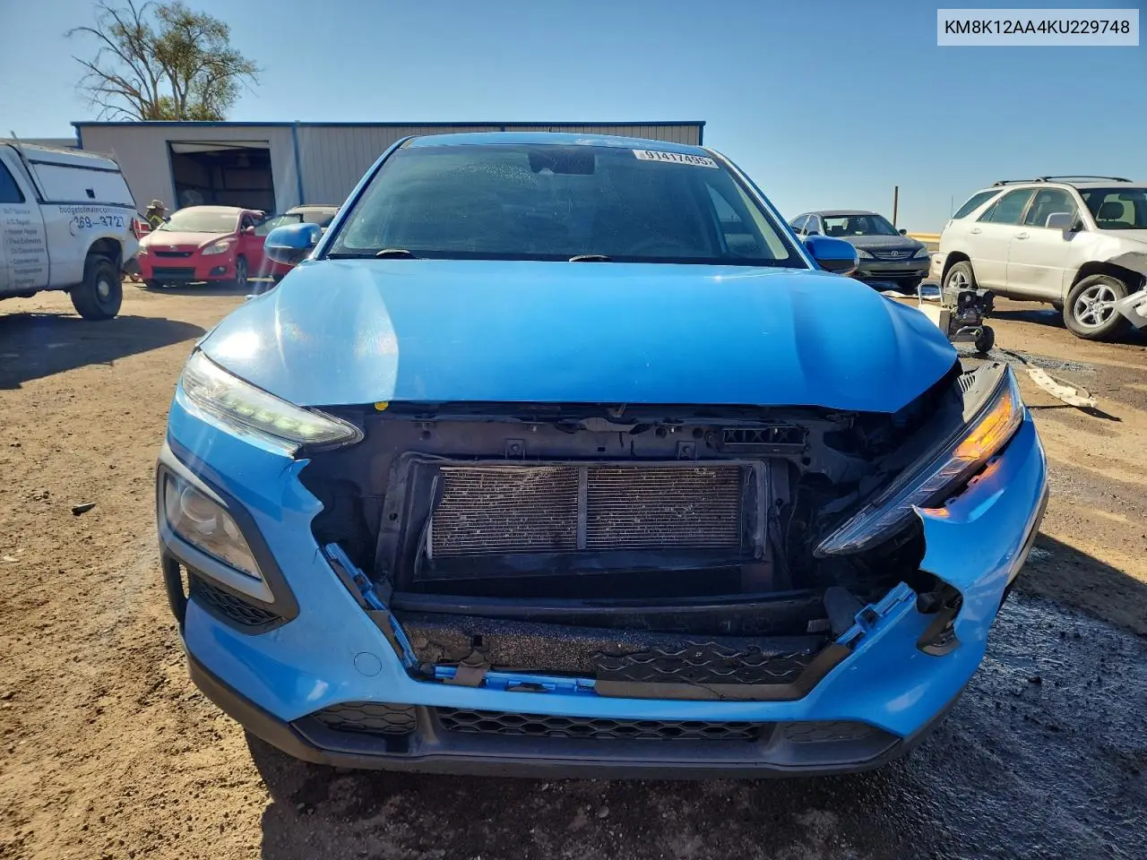 KM8K12AA4KU229748 2019 Hyundai Kona Se