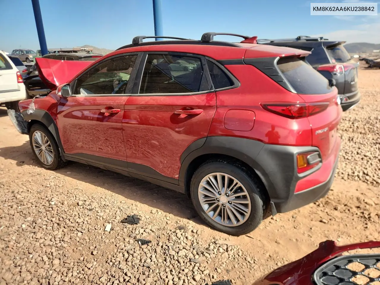 KM8K62AA6KU238842 2019 Hyundai Kona Sel