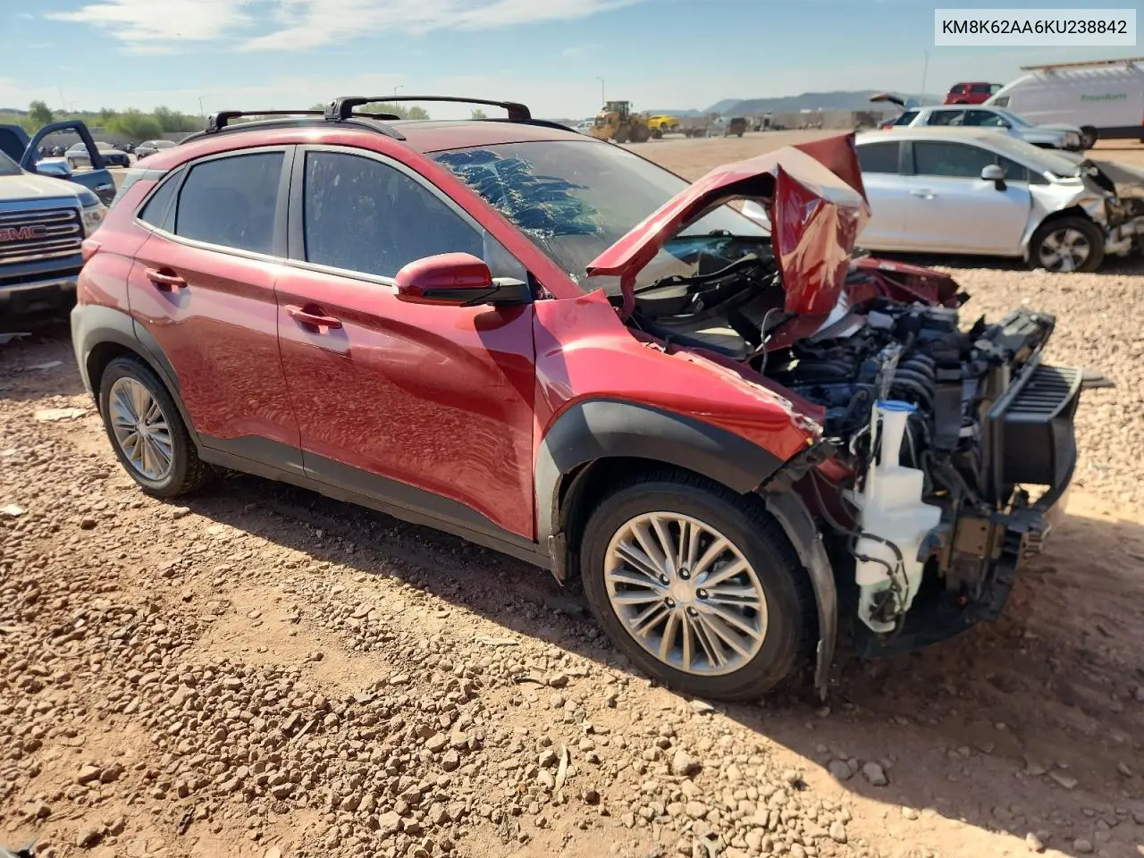 KM8K62AA6KU238842 2019 Hyundai Kona Sel