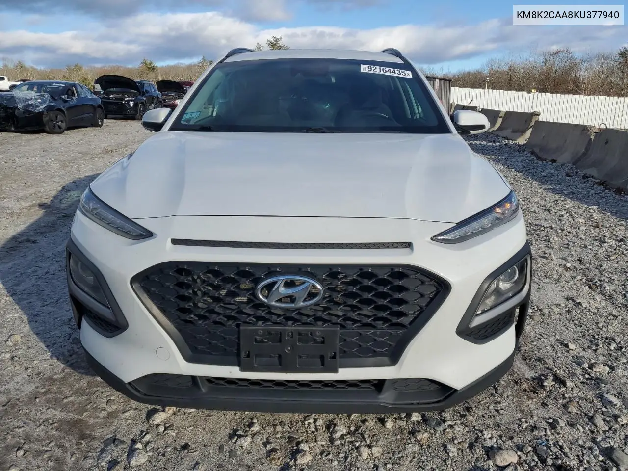 KM8K2CAA8KU377940 2019 Hyundai Kona Sel