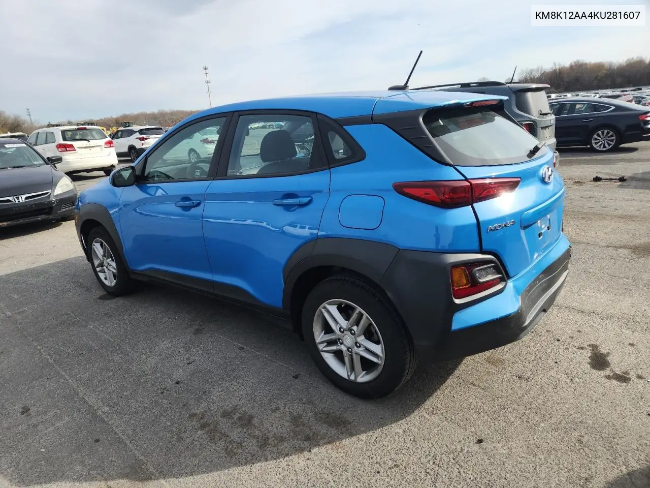 KM8K12AA4KU281607 2019 Hyundai Kona Se