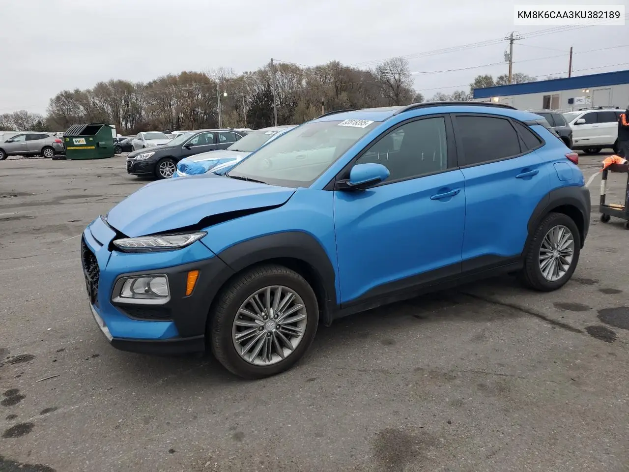 KM8K6CAA3KU382189 2019 Hyundai Kona Sel