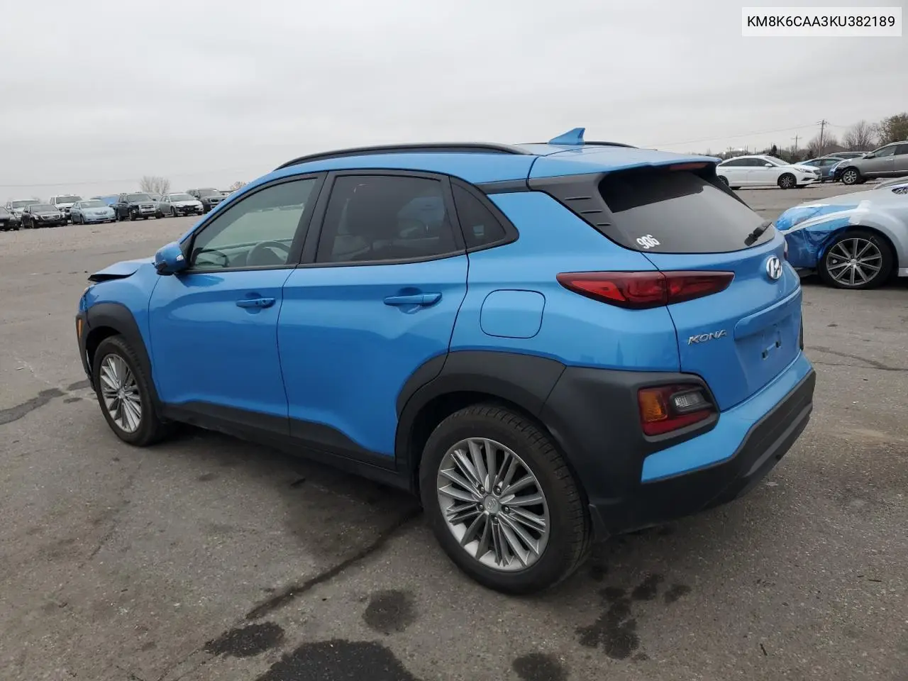 KM8K6CAA3KU382189 2019 Hyundai Kona Sel