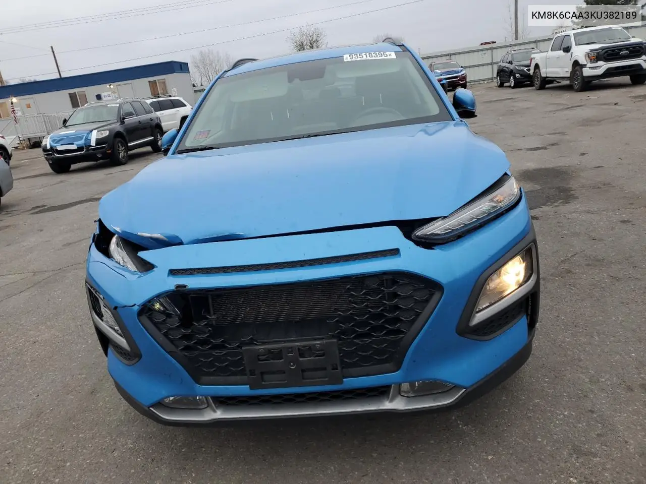 KM8K6CAA3KU382189 2019 Hyundai Kona Sel