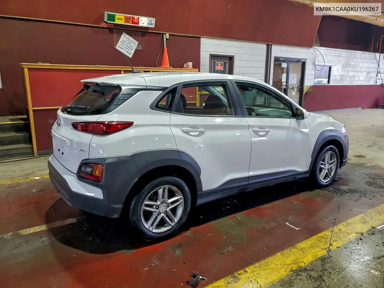 KM8K1CAA0KU196267 2019 Hyundai Kona Se