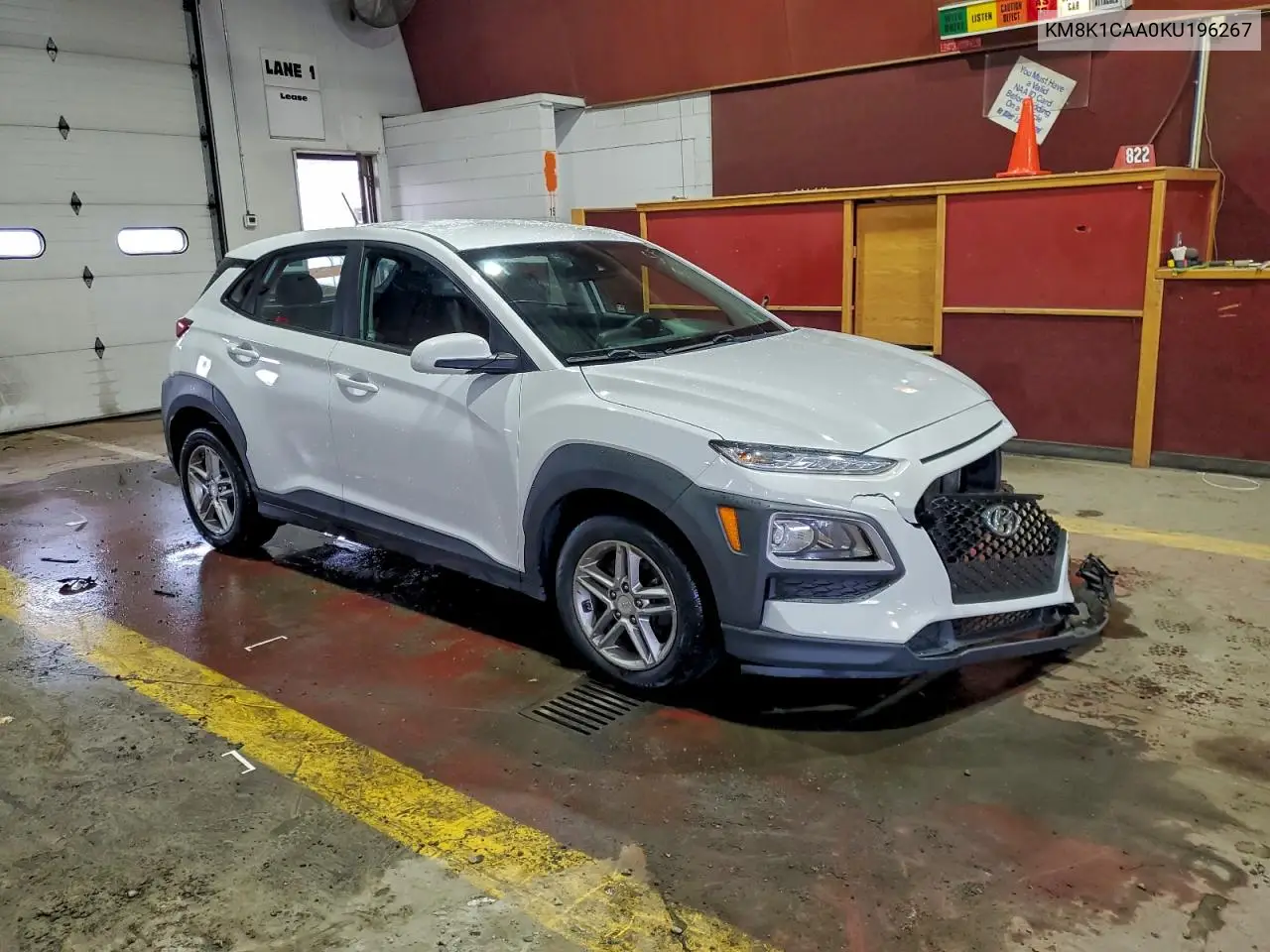 KM8K1CAA0KU196267 2019 Hyundai Kona Se