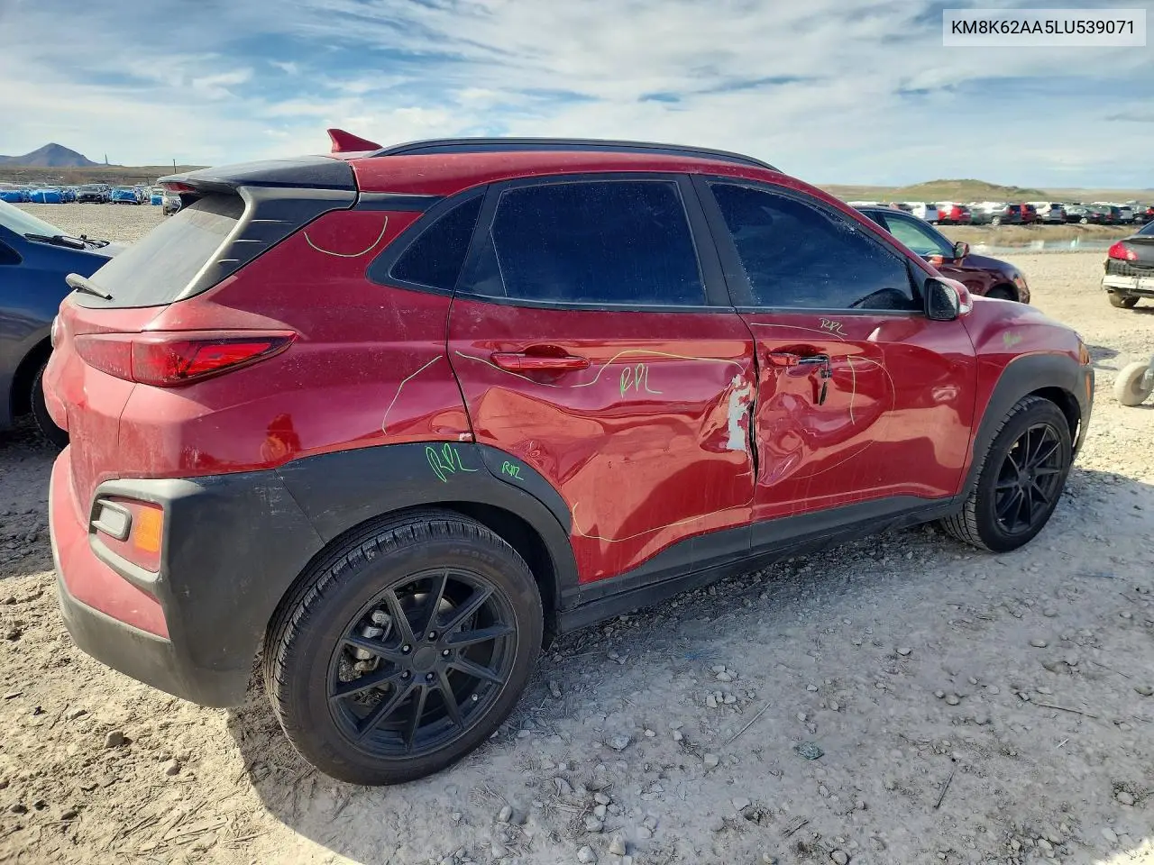 KM8K62AA5LU539071 2020 Hyundai Kona Sel Plus