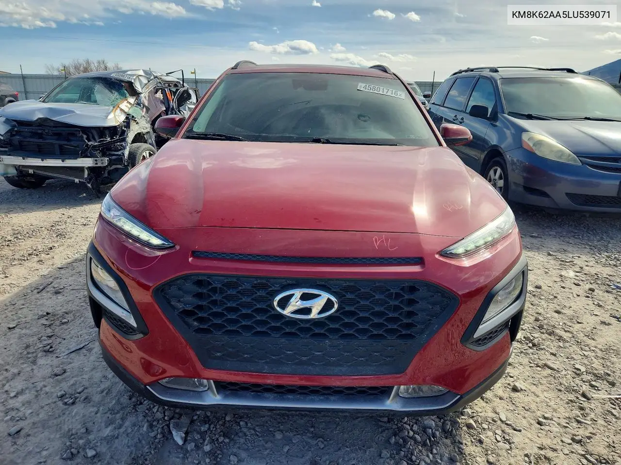 KM8K62AA5LU539071 2020 Hyundai Kona Sel Plus