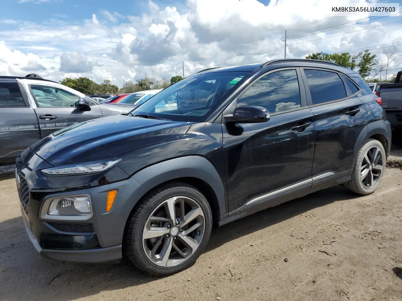 KM8K53A56LU427603 2020 Hyundai Kona Ultimate