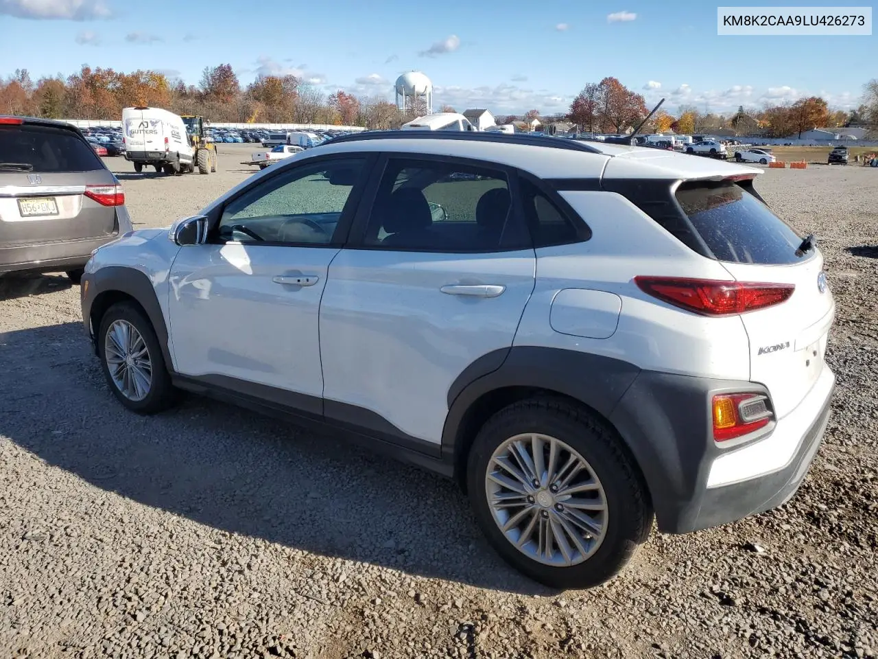 KM8K2CAA9LU426273 2020 Hyundai Kona Sel
