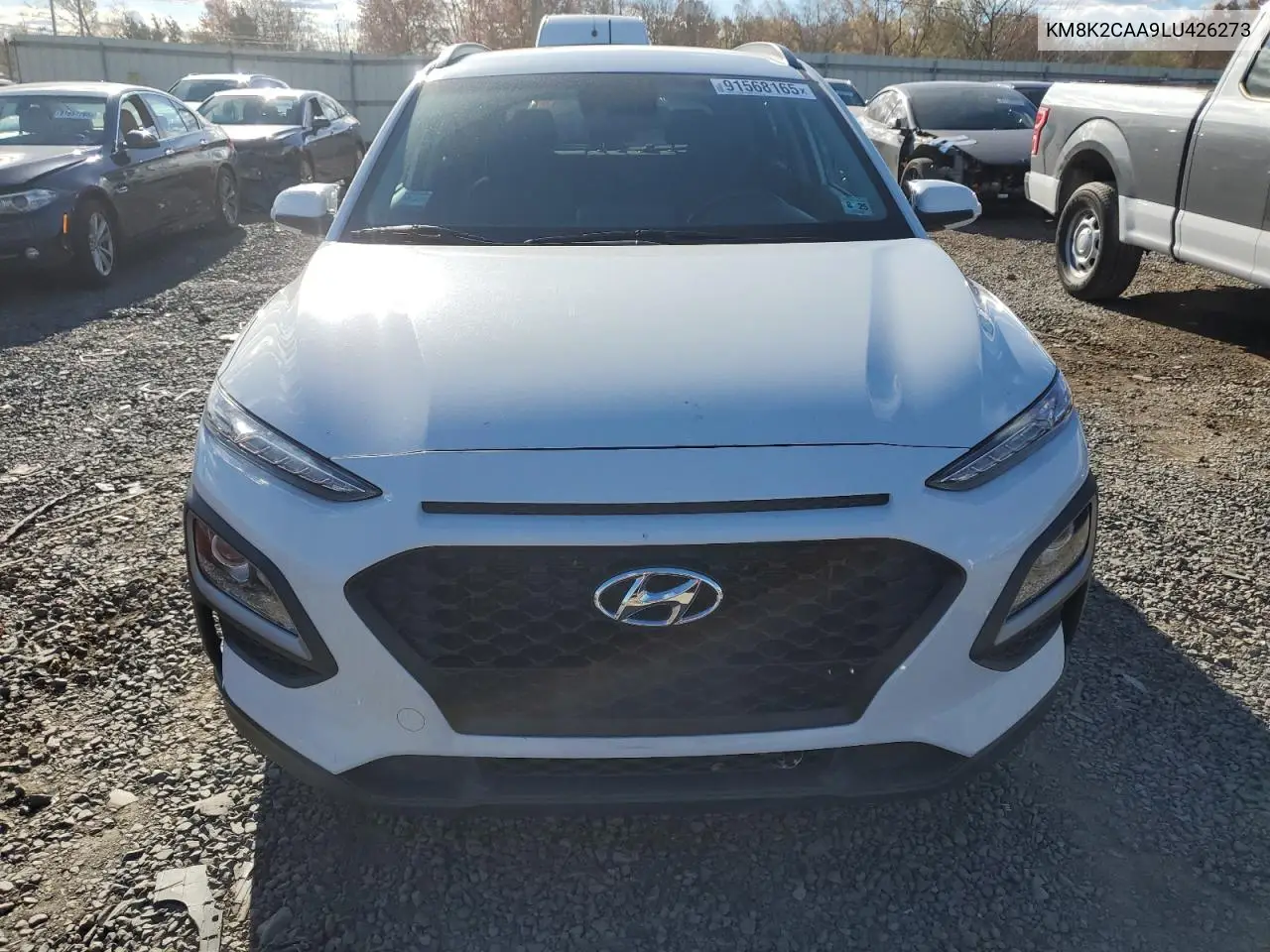 KM8K2CAA9LU426273 2020 Hyundai Kona Sel
