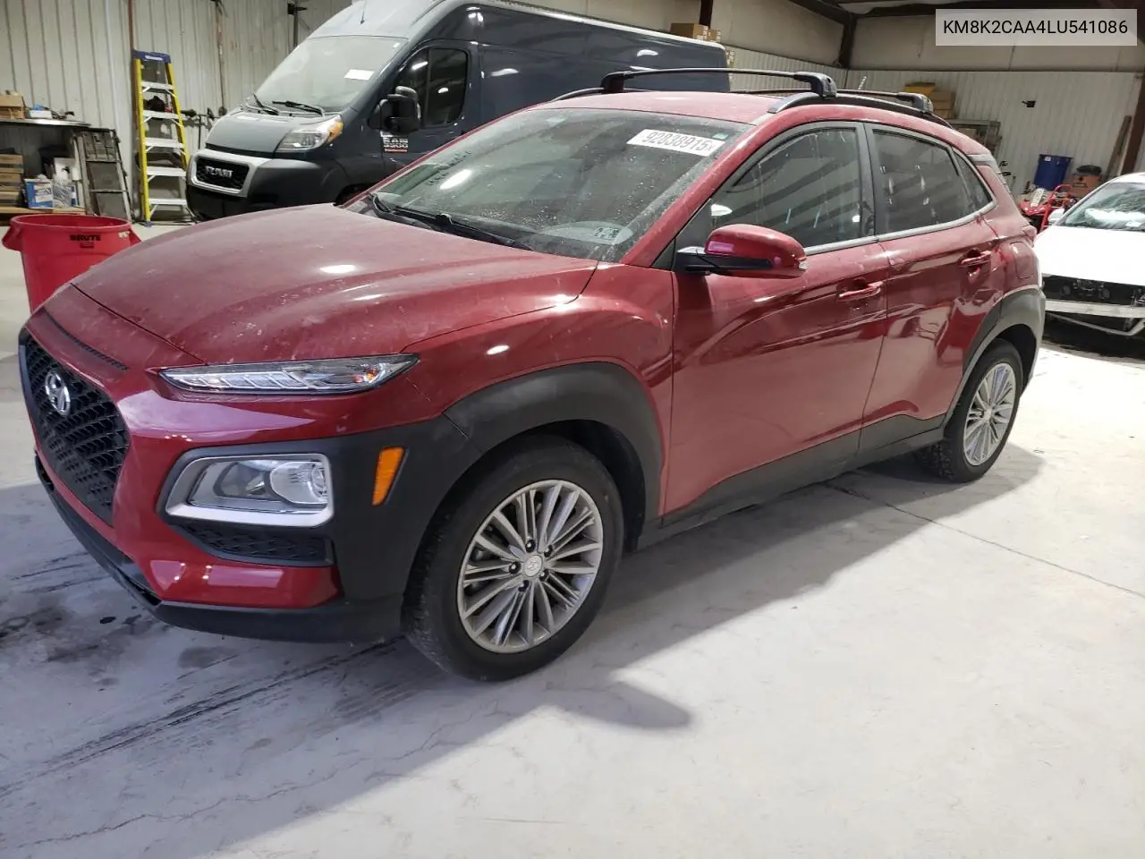 KM8K2CAA4LU541086 2020 Hyundai Kona Sel