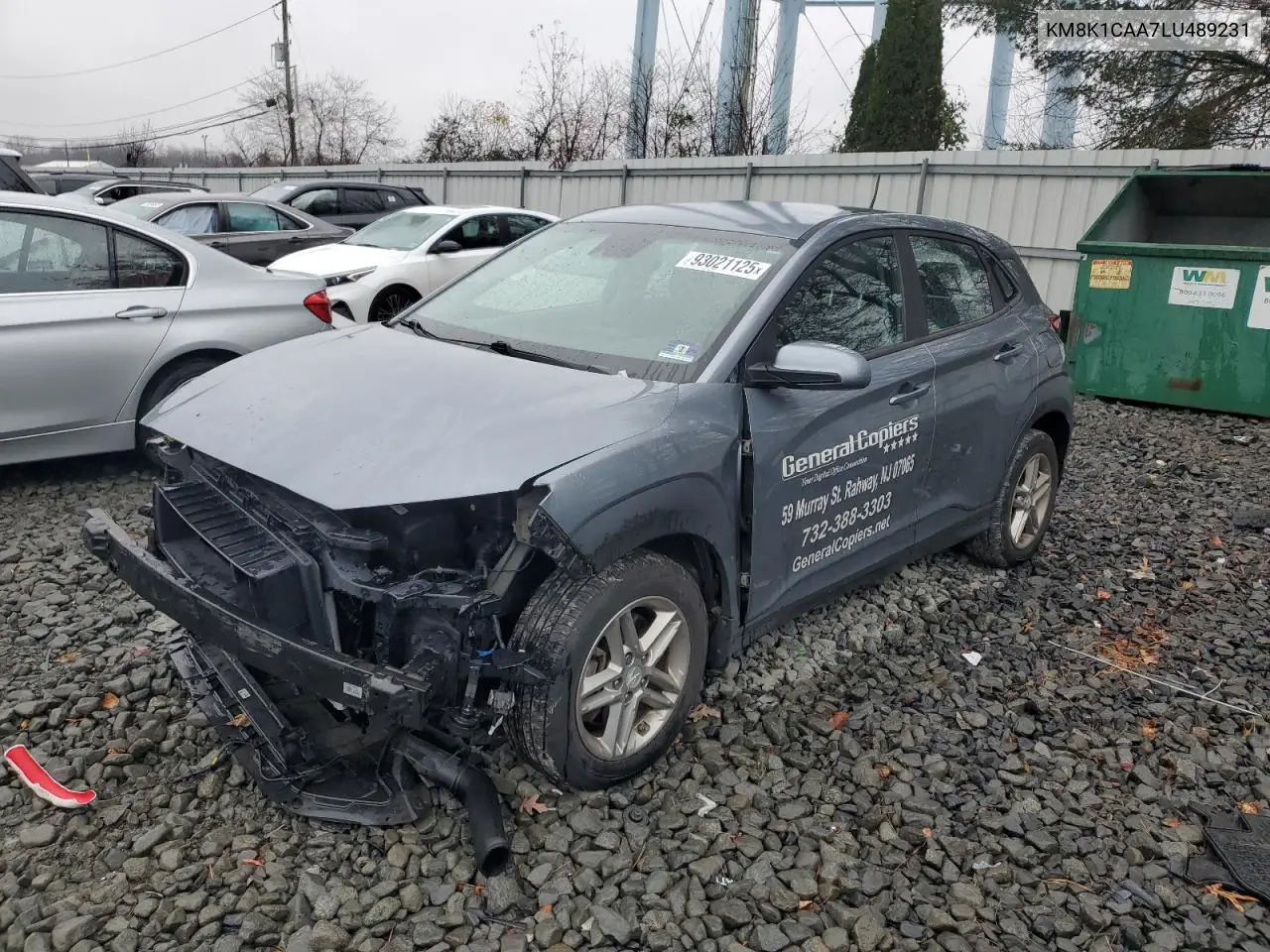 KM8K1CAA7LU489231 2020 Hyundai Kona Se
