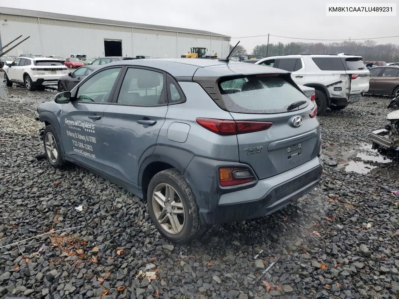 KM8K1CAA7LU489231 2020 Hyundai Kona Se