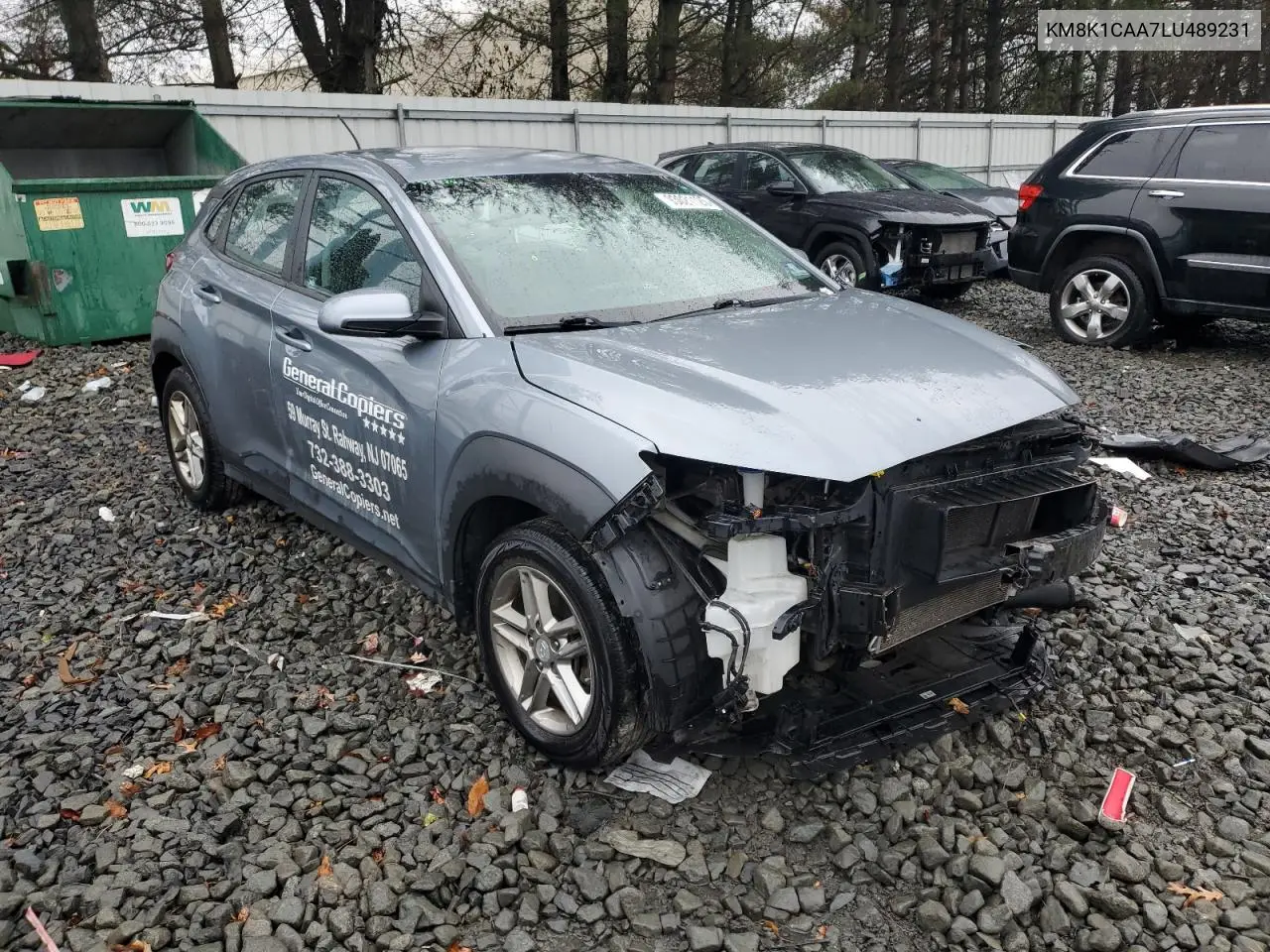 KM8K1CAA7LU489231 2020 Hyundai Kona Se