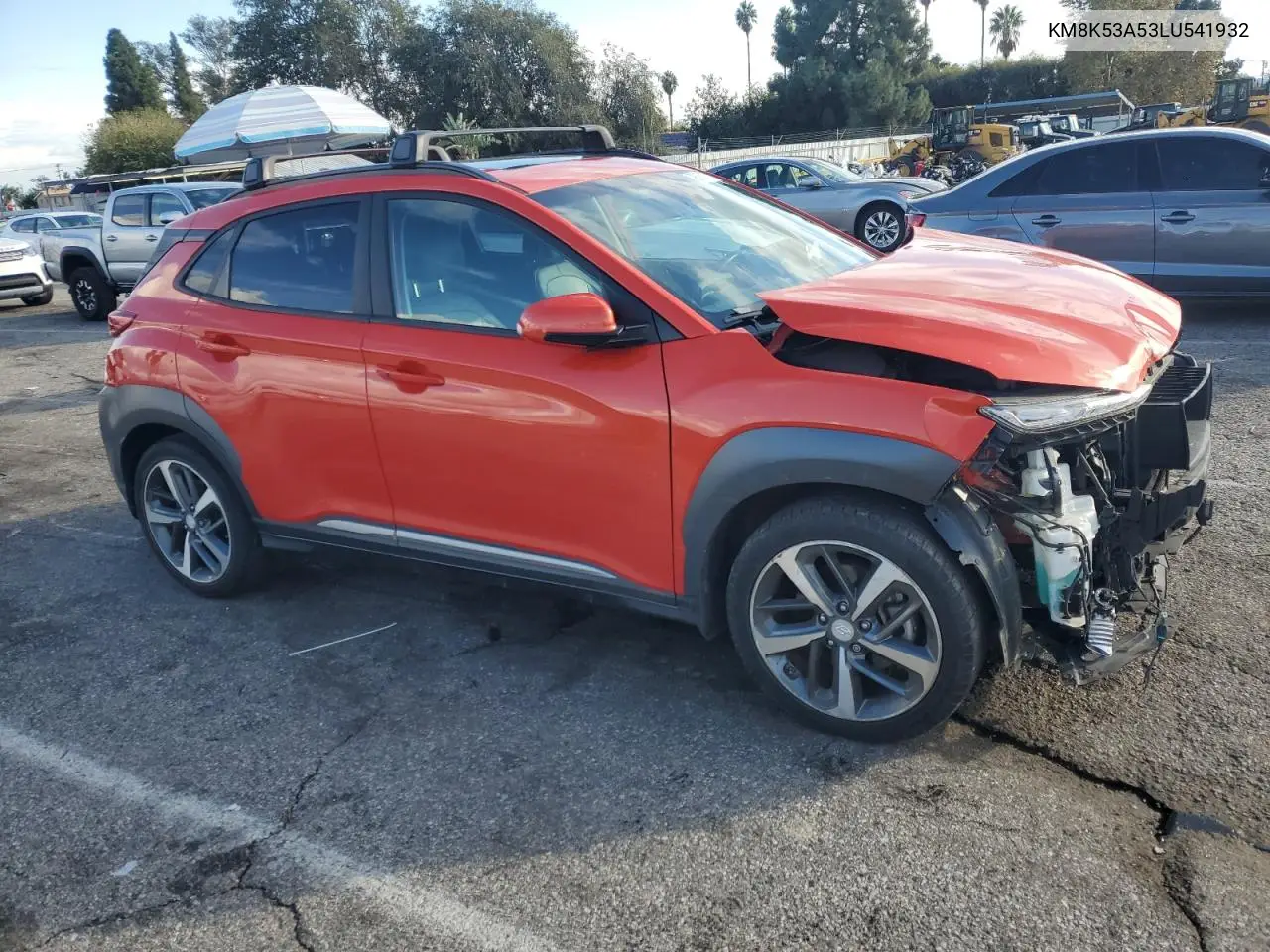 KM8K53A53LU541932 2020 Hyundai Kona Ultimate