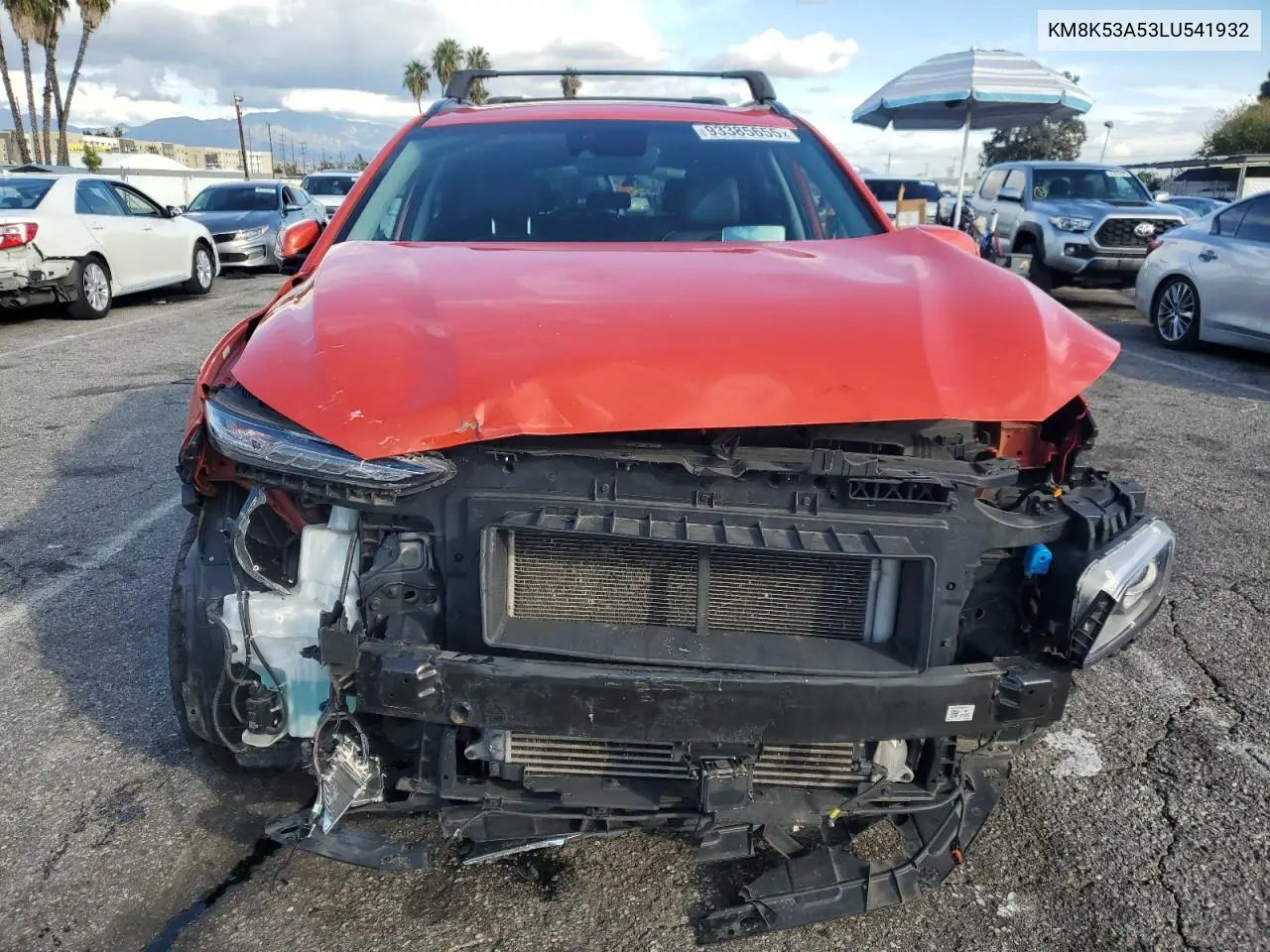 KM8K53A53LU541932 2020 Hyundai Kona Ultimate
