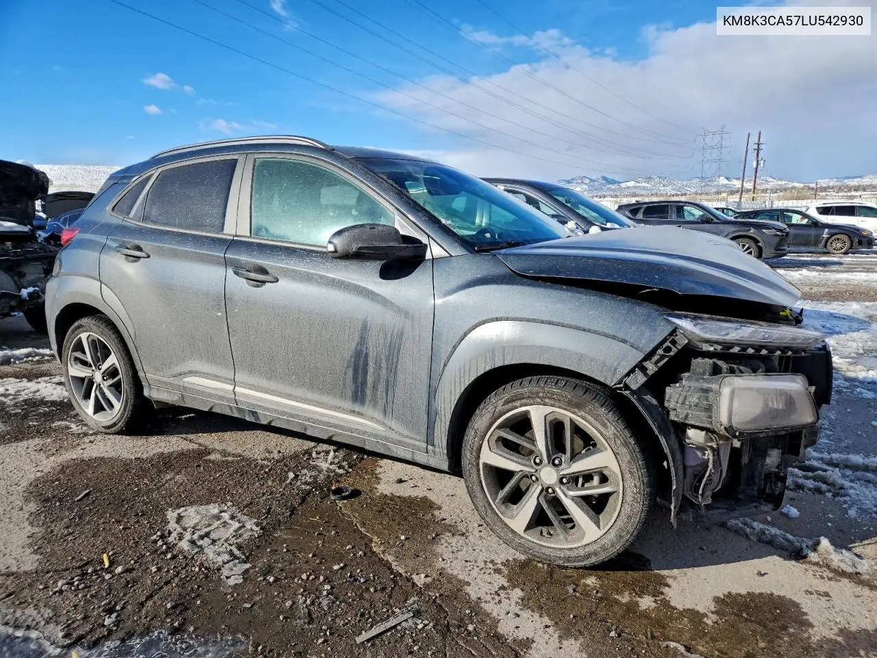 KM8K3CA57LU542930 2020 Hyundai Kona Limited