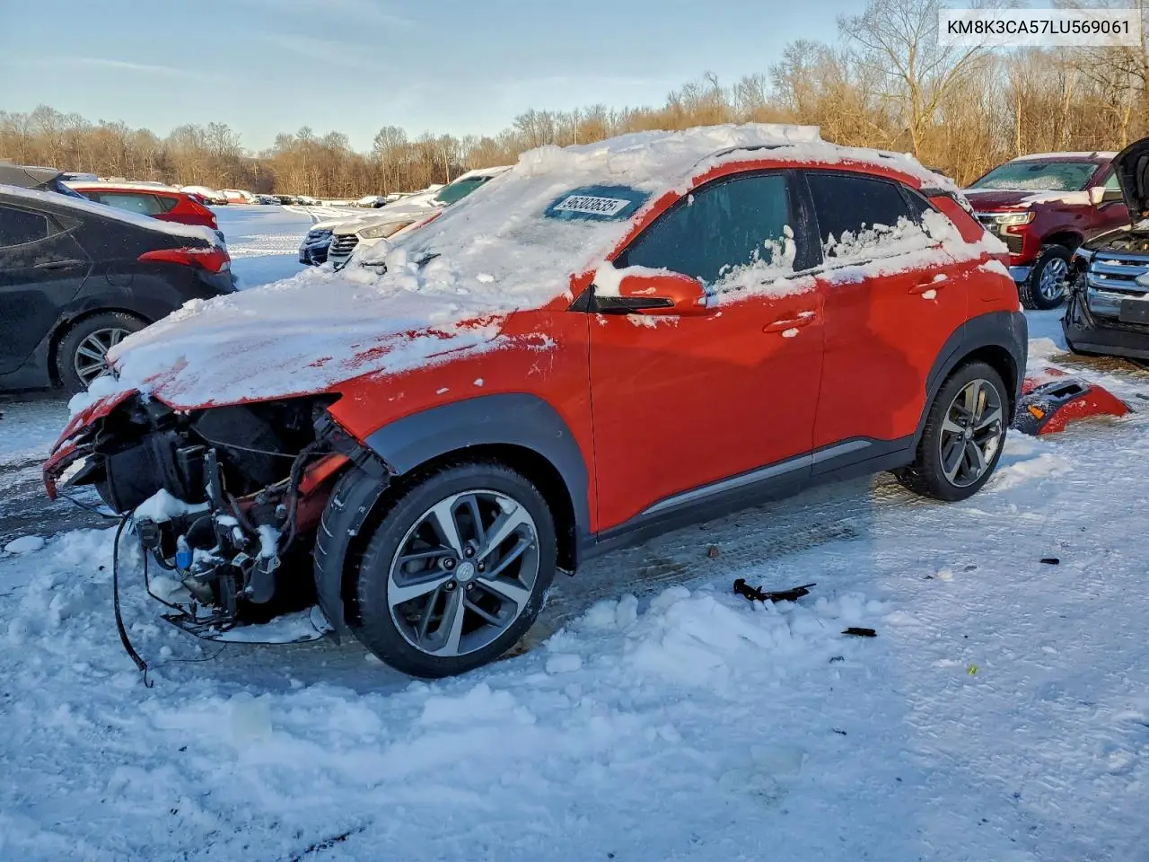 KM8K3CA57LU569061 2020 Hyundai Kona Limited