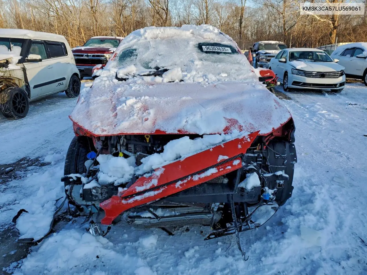 KM8K3CA57LU569061 2020 Hyundai Kona Limited