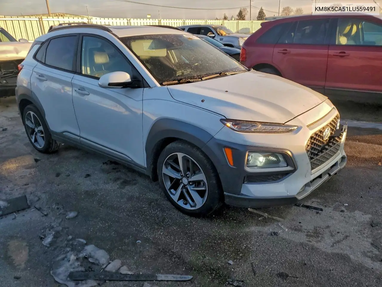 KM8K5CA51LU559491 2020 Hyundai Kona Ultimate