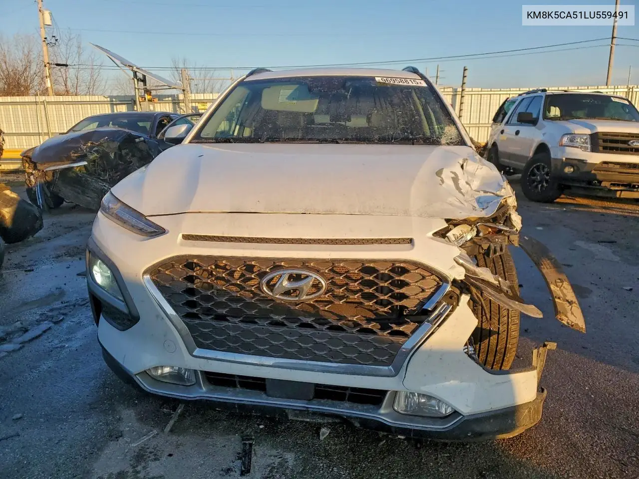 KM8K5CA51LU559491 2020 Hyundai Kona Ultimate