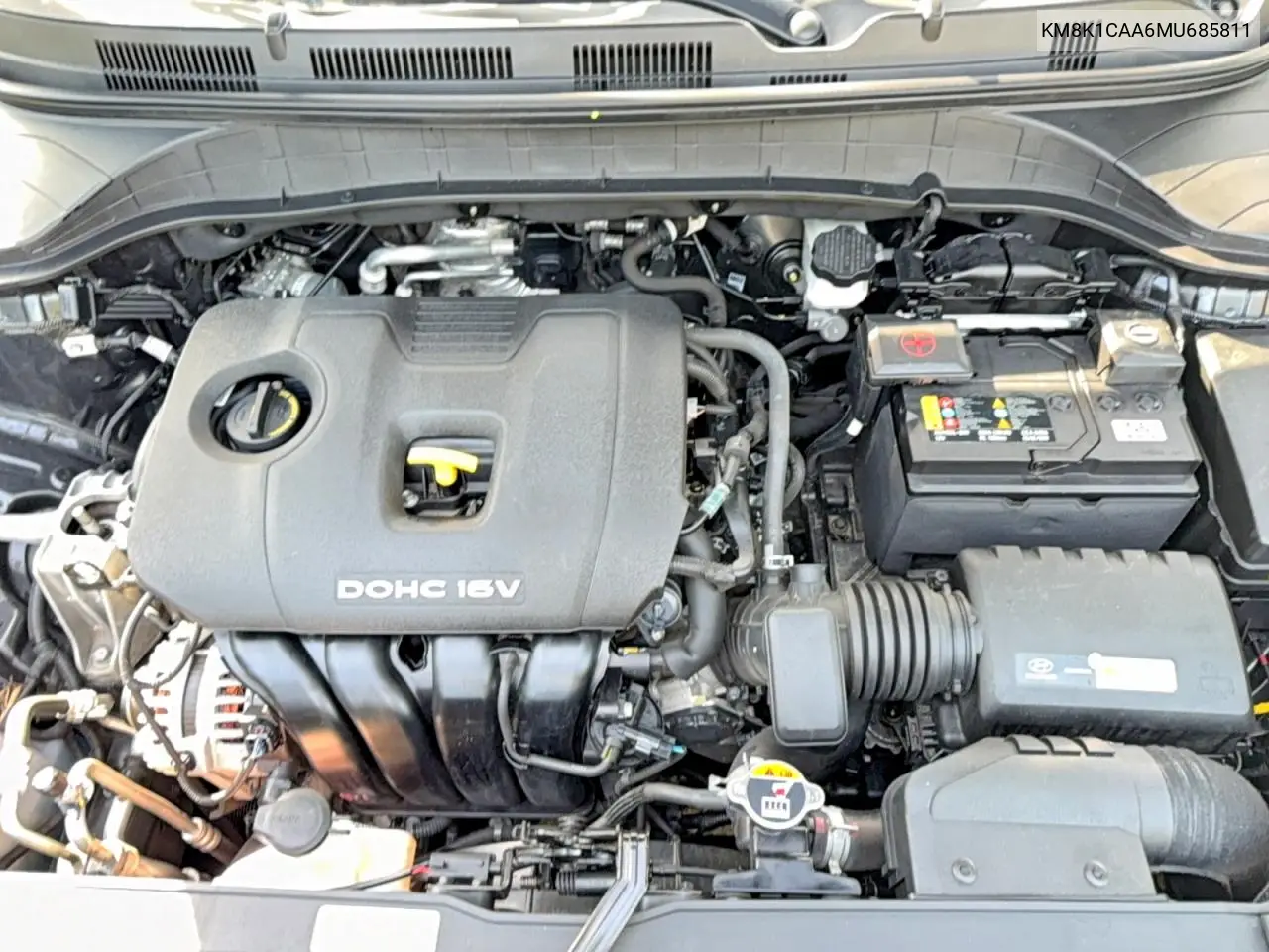 KM8K1CAA6MU685811 2021 Hyundai Kona Se