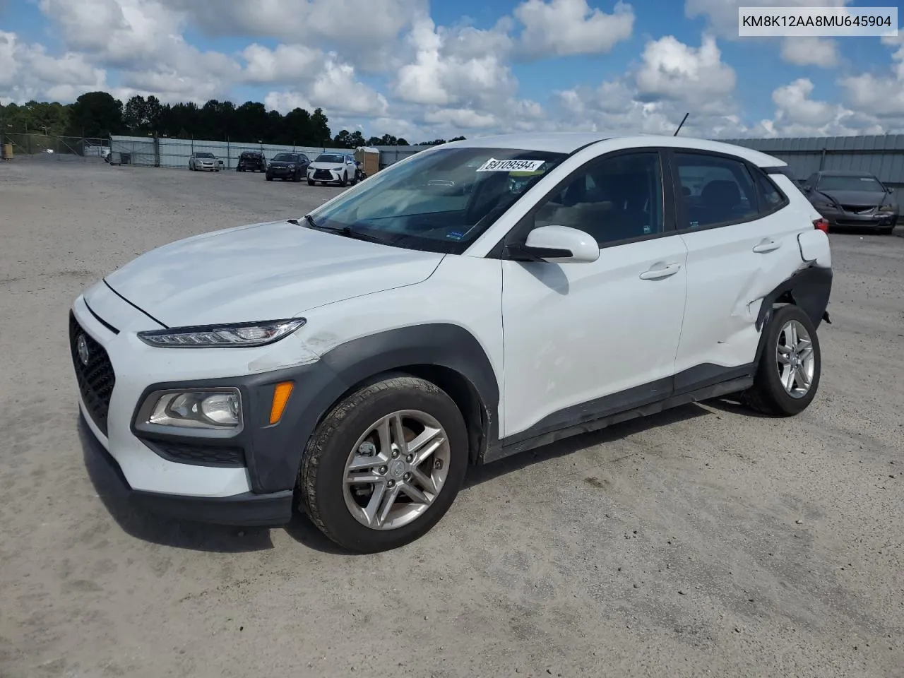 KM8K12AA8MU645904 2021 Hyundai Kona Se