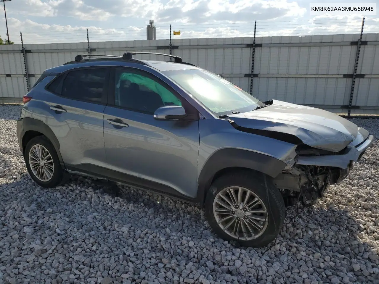 KM8K62AA3MU658948 2021 Hyundai Kona Sel Plus