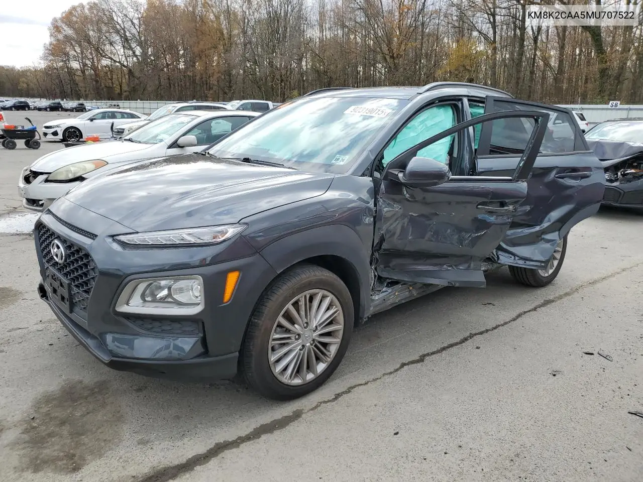 KM8K2CAA5MU707522 2021 Hyundai Kona Sel