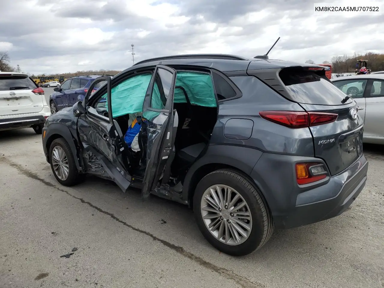 KM8K2CAA5MU707522 2021 Hyundai Kona Sel