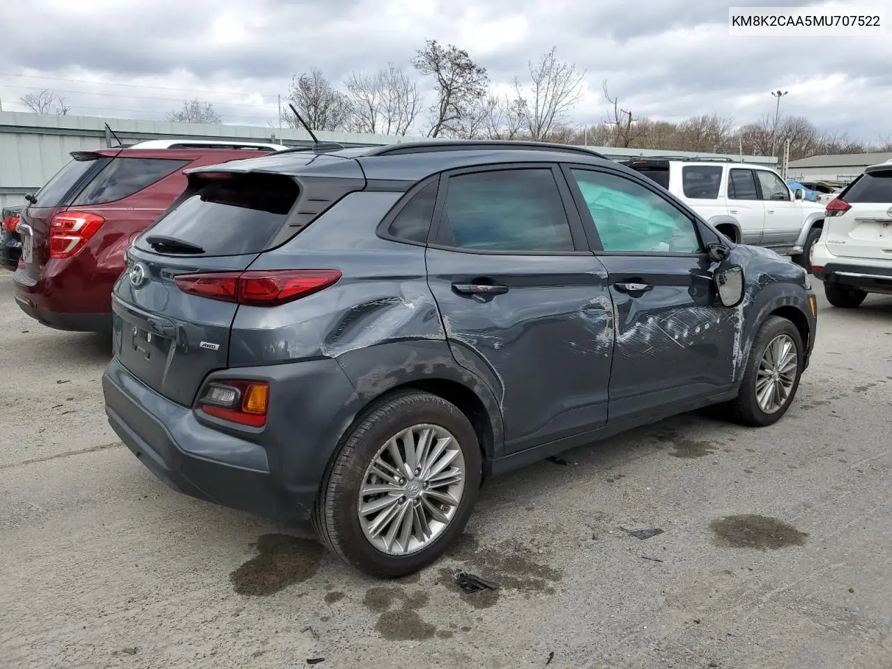 KM8K2CAA5MU707522 2021 Hyundai Kona Sel
